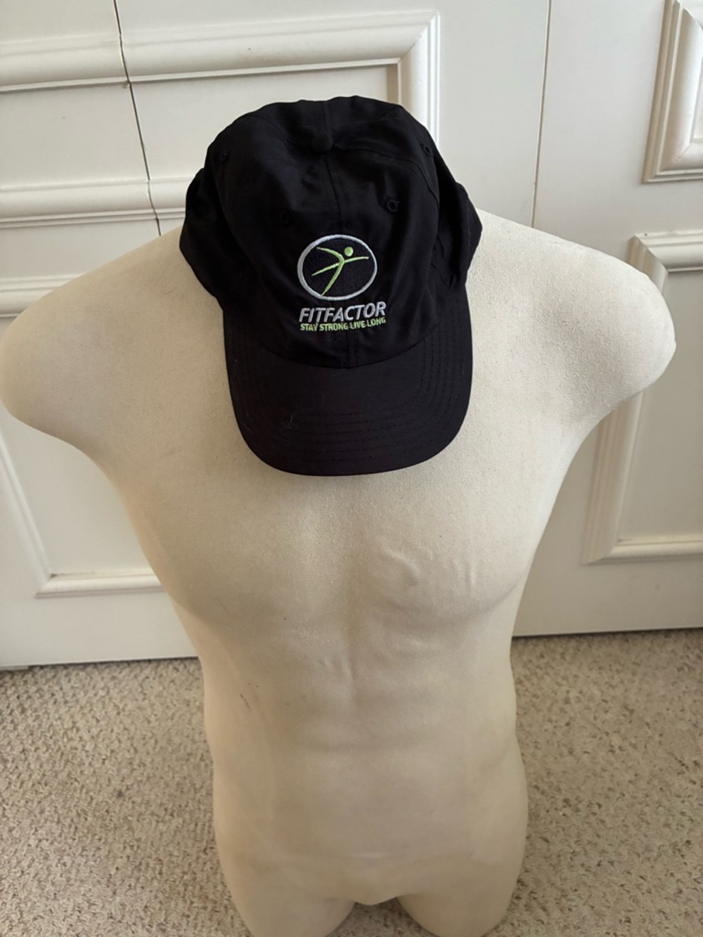 Black Logo Baseball Cap